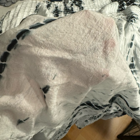 Soft Surroundings Womens Crinkle Tie-Die Kimono Robe Dress/Beach Cover Up XL - Picture 8 of 8